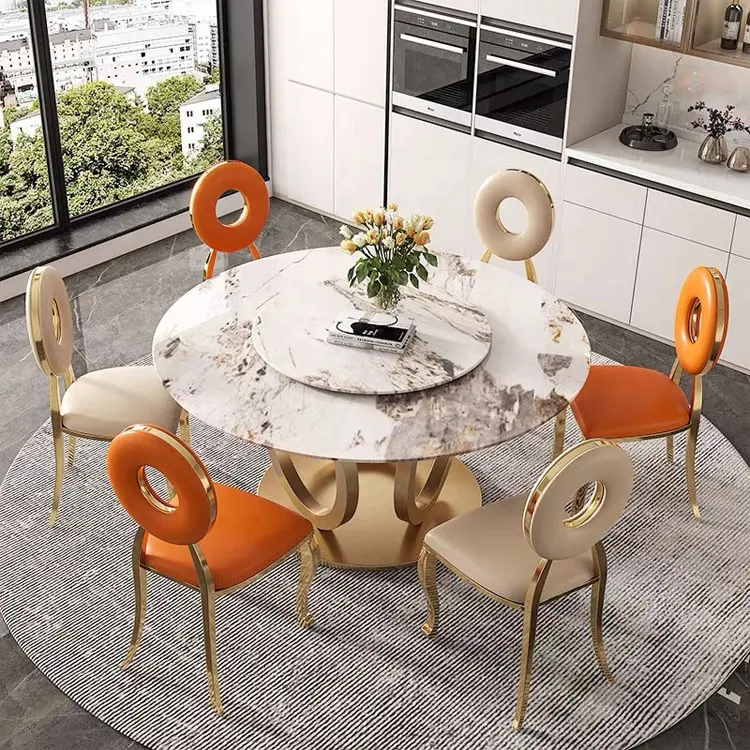 dining room furniture taobao new design dinning table round dining table with good quality