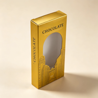 Scatola per Cioccolatini Personalizzata con Finestra, Basso MOQ, Confezione di Lusso per Alimenti
