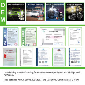 YUFING G1 más nuevo H4 <span class=keywords><strong>Angel</strong></span> Eye Design 28W faro delantero Led motocicleta impermeable motocicleta iluminación Hi/Low Beam - Product Image 5