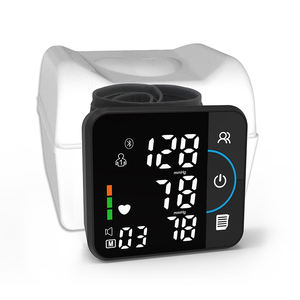 एलईडी स्क्रीन आवाज प्रसारण यूएसबी चार्ज रिचार्जेबल कलाई रक्तचाप की निगरानी - Product Image 4