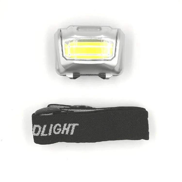 Fabriek Groothandel Hot Selling Mini Cob Koplamp Zaklamp Waterdichte Sport Koplamp Heldere Running Head Lamp 3 * Aaa Batterij