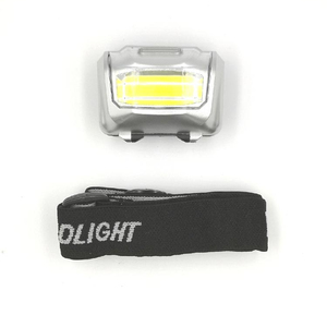 Commercio all'ingrosso della fabbrica di vendita calda Mini Cob lampada da testa torcia impermeabile per fari sportivi luminosa lampada da corsa 3 * AAA batteria - Product Image 1