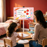 32-Zoll Full HD Android15 LED-Display Tragbarer Outdoor-Monitor mit 10-Punkt-Kapazitivem Touchscreen Freistehende Digitale Beschilderung TV