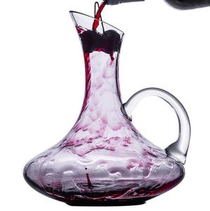 Decantador de vino tinto de vidrio inclinado elegante de alta calidad, estilo americano clásico transparente para <span class=keywords><strong>Bar</strong></span> en casa, único y Premium para regalo - Product Image 4