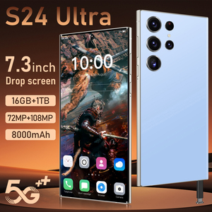 S24 <span class=keywords><strong>Ultra</strong></span> Blu, Smartphone Android 14 5G Deca Core con Display HD, Fotocamera 108MP, Dual SIM, Supporto Francese e Spagnolo - Product Image 5