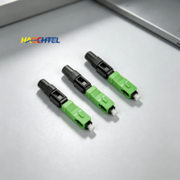 SC APC Optical Connector for Fiber Cable Connection FTTH Installation Fiber Optic Fast Connector