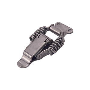Stainless Steel Double Spring Latch C-1108 Keyless Industrial Furniture Lock Hardware Accessory - Product Image 4