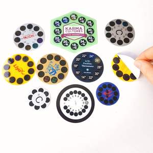 Autocollant de thermomètre d'<span class=keywords><strong>aquarium</strong></span> de bande de thermomètre de <span class=keywords><strong>brassage</strong></span> adhésif d'usine pour le thermomètre numérique portatif de Patch d'affichage à cristaux liquides de réservoir de poissons - Product Image 4