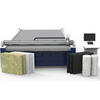 Panneau acoustique en feutre de carbone découpé par CNC |   Couverture en aérogel | Machine de découpe de tissu PVC 1600x2500mm, type de lame 0,1mm