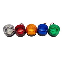 Luz de Advertencia Estroboscópica LED Circular Super Siren SL-05L, DC 9-15V, Certificación CE, Luz de Alarma Antirrobo y Contra Incendios