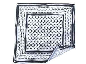 Pañuelo con patrones de Keffiyeh rojo palestino, diadema de pañuelo palestino, diadema de <span class=keywords><strong>Jordan</strong></span> de sandía - Product Image 5