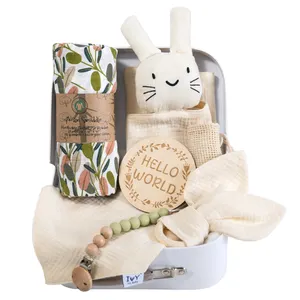 Quatre saisons ensemble de vêtements pour nouveau-né vêtements pour bébé pur coton ensemble de nouveau-né boîte-cadeau personnalisé nouveau-né cadeau de douche de bébé