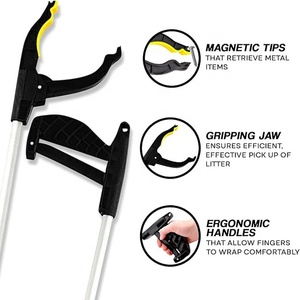 75 ס "מ זול אלומיניום מסחרי זול מתקפל אשפה להרים כלי גרירה להרים כלי גרירה כלי גרירה - Product Image 2