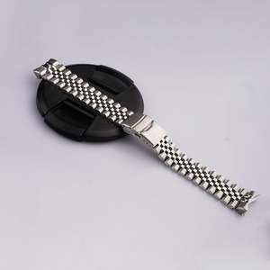 22mm 316L Acier Inoxydable Solide Argent <span class=keywords><strong>Jubilé</strong></span> Remplacement Montre-<span class=keywords><strong>Bracelet</strong></span> <span class=keywords><strong>Bracelet</strong></span> De Luxe Fin Courbé pour <span class=keywords><strong>Seiko</strong></span> <span class=keywords><strong>5</strong></span> SRPD53K1 - Product Image 2