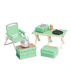 Set de Muebles en Miniatura 1:12, Juguete Realista para Juego de Imitación, Decoración de Casa de Muñecas, Juguete Educativo para Niños - Product Image 1