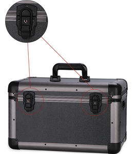 Estuche <span class=keywords><strong>de</strong></span> herramientas para peluquería <span class=keywords><strong>profesional</strong></span>, estuche <span class=keywords><strong>de</strong></span> transporte para peluquero <span class=keywords><strong>de</strong></span> aluminio personalizado, <span class=keywords><strong>maletín</strong></span> <span class=keywords><strong>de</strong></span> viaje, estuche <span class=keywords><strong>de</strong></span> herramientas <span class=keywords><strong>de</strong></span> peluquero <span class=keywords><strong>de</strong></span> aluminio - Product Image 5