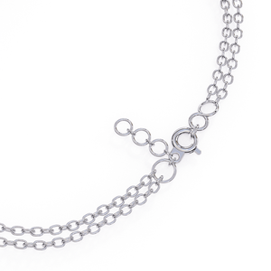 Elegantes Pulseras Plateadas para Mujer, Estilo Minimalista, Superficie Brillante, Joyería para Uso Diario, Regalo de Boda - Product Image 4