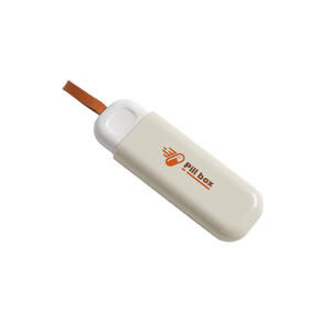 Vente en gros : Boîte à pilules portable classique en plastique ABS, distributeur de comprimés, kit de rangement de médicaments, 3 compartiments, écologique, 7 jours - Product Image 1