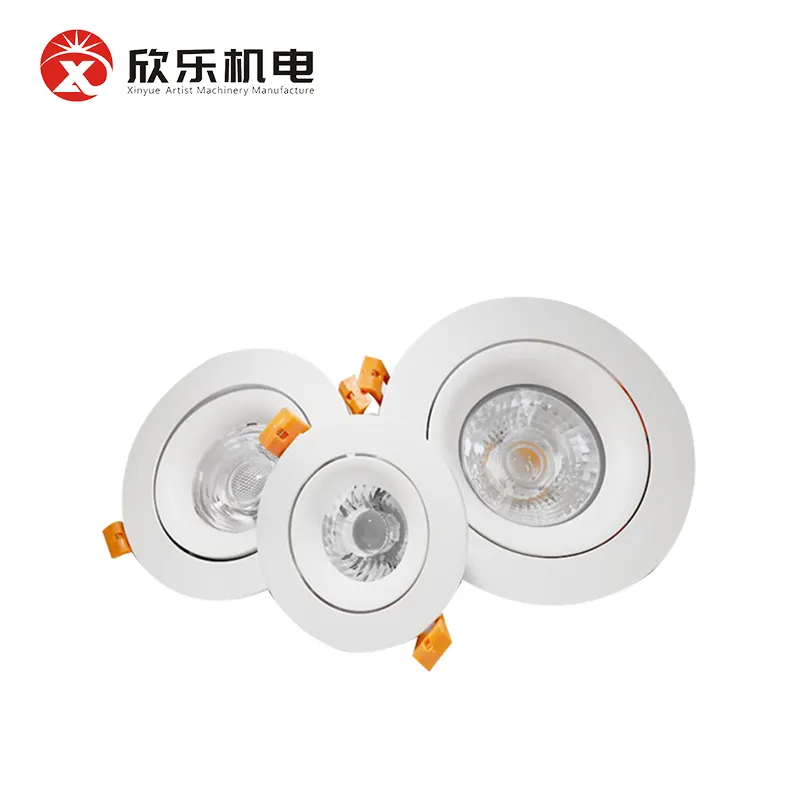 Good price for plastic led downlight cover diameter164*120mm plastic led downlight