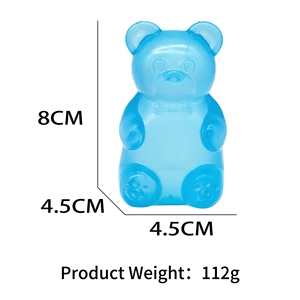 Gommoso orso palla di zucchero TPR materiale per alleviare l'ansia messa a fuoco giocattolo per spremere il maltosio riempita sensoriale Fidget Squishy <span class=keywords><strong>Stress</strong></span> Ball per adulti - Product Image 6