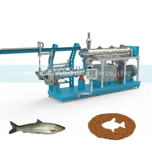 Máquina automática de alta eficiencia para alimentación animal, granulador de alimento para peces, camarones, gran oferta