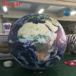 Publicité <span class=keywords><strong>gonflable</strong></span> de <span class=keywords><strong>globe</strong></span> de terre avec lumière led pour le jour de la terre - Product Image 5