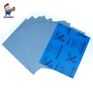 Latex Waterproof Sandpaper 280 Grit Wet And Dry Available Sanding Paper Fine Grinding Of Car Paint