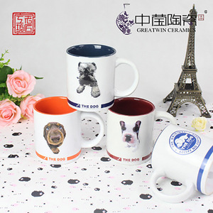 Taza de cerámica Greatwin Ceramics de 350 ml con logo de equipo de fútbol, taza sublimable para fiestas y bebidas deportivas. - Product Image 2