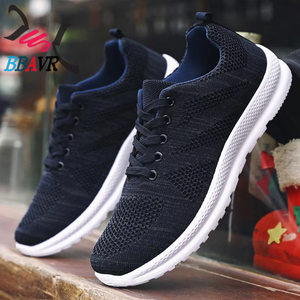 Chaussures de sport pour homme, chaussures de course pour homme, mode décontractée, antidérapantes, noires, pour l'extérieur - Product Image 2