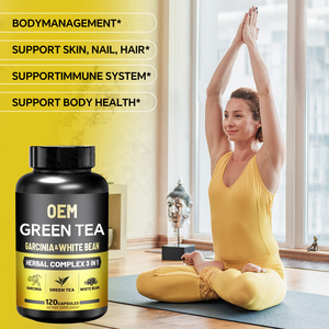 Cápsulas de Extracto de Té Verde WELLBODY OEM/ODM para Control de Peso y Metabolismo Lento, Fórmula Estimulante del Metabolismo, Suplementos Alimenticios - Product Image 6