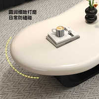 Ensemble Table Basse Nuage de Designer Haut de Gamme pour Salons Panneau en Bois Durable Petit Meuble de Salon en Gros