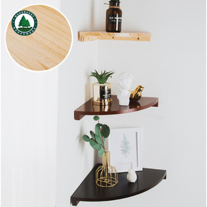 Hirohiro Corner <b>Wall</b> Shelf Floating Irregular <b>Display</b> Rack For Indoor Decor - Product Image 1