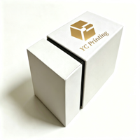 Boîtes cadeaux élégantes personnalisées avec couvercle amovible, couvercle et base, emballage cadeau en 2 pièces, boîte en papier rigide avec mousse EVA en velours