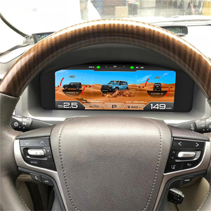 Tableau de bord numérique LCD JIUTREE pour Toyota Prado 2010-2021, écran de compteur de vitesse, tableau de bord virtuel - Product Image 4