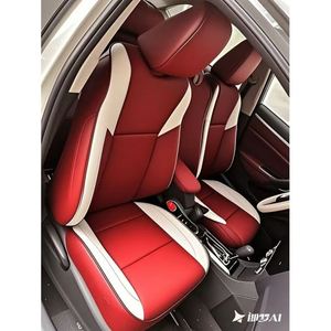 Ensemble complet de 5 pièces de housses de siège de luxe en fourrure à motif litchi pour Mercedes-Benz Vito V-Class, pour sièges de style véhicule d'origine - Product Image 6