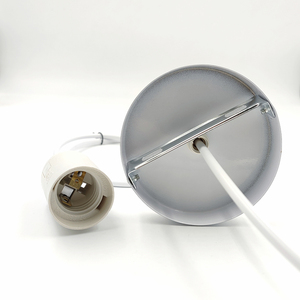Portalámparas de 10 CM E 27 Portalámparas de cuerpo de luz <span class=keywords><strong>Enchufe</strong></span> de cable Portalámparas de luz LED - Product Image 6