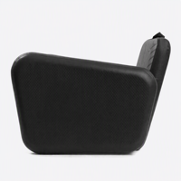 Fauteuil gonflable en tissu Drop Stitch avec poignée de transport et dossier, pour intérieur, extérieur, jardin, camping, canapé gonflable portable