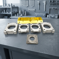 Hoogtoerige verticale CNC freesmachine BBT40 spindelconus anodiseren van aluminium onderdelen middelgrote tot grote capaciteit 12000-15000 RPM 220V