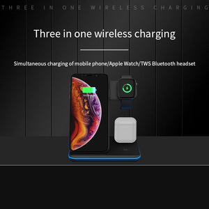 <span class=keywords><strong>Caricabatterie</strong></span> Wireless Z5 9V/2.7A con Ricarica Rapida, Lampada e Microfono, <span class=keywords><strong>Universale</strong></span> per <span class=keywords><strong>iPhone</strong></span> e Dispositivi Android, Portatile 10W - Product Image 4