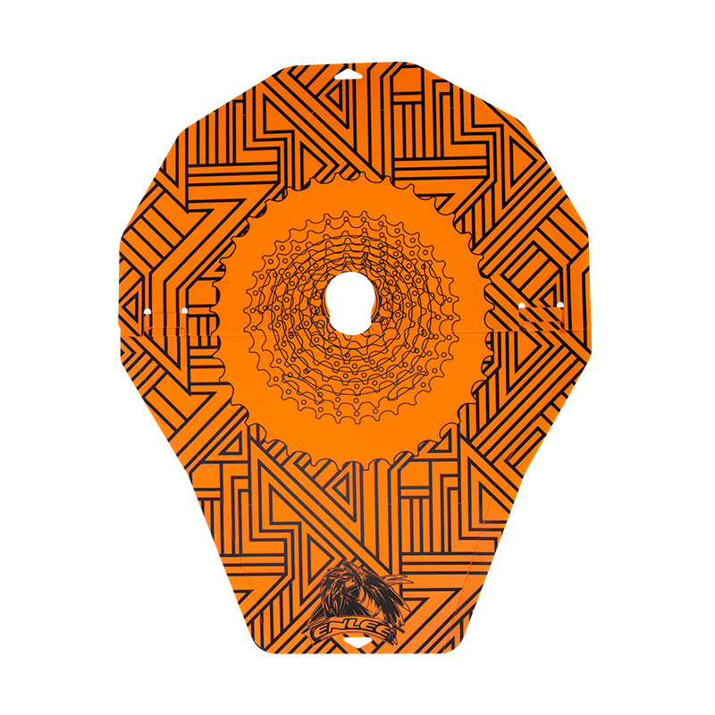 Géométrique Orange
