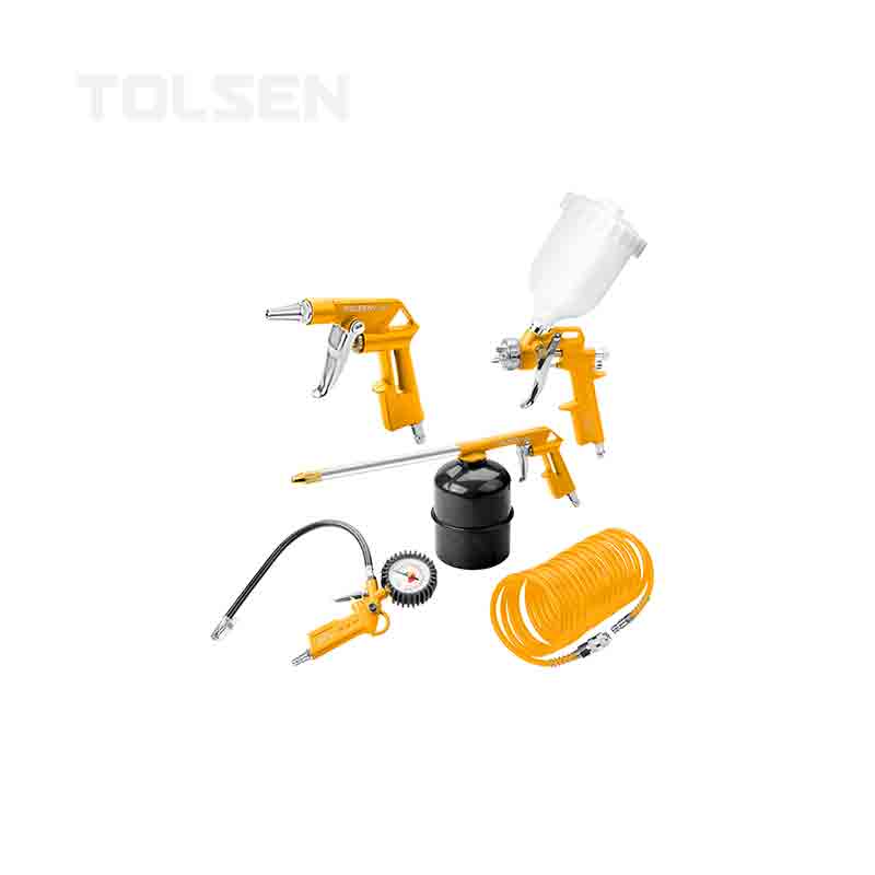 Набор пневматических инструментов TOLSEN 73198, 5 шт.