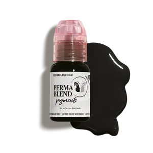 Perma Blend Pigments Blackish Brown 1/2 ounce 15ml Tattoo body Pigments