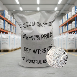 كلوريد الكالسيوم بدرجة صناعية/غذائية بنسبة 74%-77%/94%-99% على شكل رقائق/مسحوق/حبيبات - Product Image 1