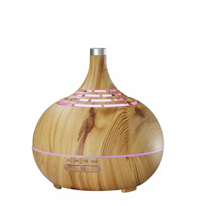 Difusor de Aroma Tuya de 400 ml con Acabado Madera, Luces de Colores y Temporizador para Hogar y Oficina, Versión WiFi - Product Image 5