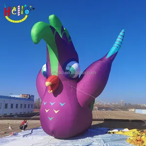 Advertising Vivid Inflatable Animal Model Event Promotion Purple Inflatable Pigeon Bird