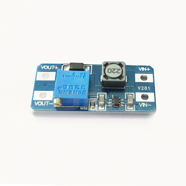 MT3608 DC-DC Step up Boost Power Converter 2A Power Supply Module Adjustable Step up Voltage Regulator Board