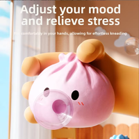 Jouet Squishy Souple en Forme de Boulette de Dessin Animé, Anti-Stress, Vente en Gros, Nouveauté Populaire