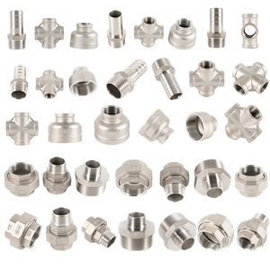 Raccordi per <span class=keywords><strong>Tubi</strong></span> in Acciaio Inossidabile 304 316 Personalizzati all'Ingrosso, Filettatura BSP NPT, Raccordo <span class=keywords><strong>a</strong></span> Croce, Nipplo, Giunto, Raccordi per <span class=keywords><strong>Tubi</strong></span> in Acciaio Inossidabile - Product Image 4