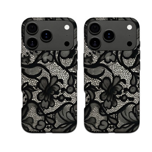 <span class=keywords><strong>Coque</strong></span> de téléphone DIY personnalisée avec dentelle magnétique deux-en-un pour 17 Pro Max et S25 FE - Product Image 1
