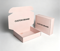 Boîtes d'expédition en carton ondulé personnalisables (couleur et taille) fabriquées au Fujian, écologiques, finition mate, pour cadeaux d'anniversaire - Vente en gros